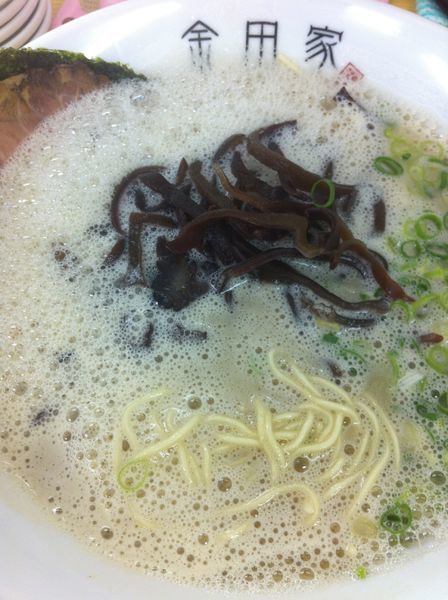 「黒豚ラーメン」@金田家 さくら亭の写真