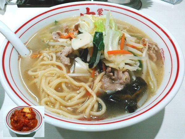 「塩タンメン￥750・マーボー単品￥130」@蒙古タンメン 中本 川越店の写真