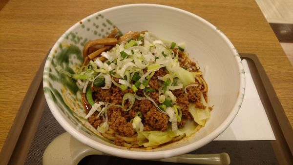 「【平日限定】汁無し担担麺辛痺」@G麺7-01の写真