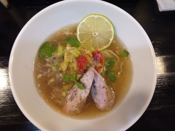 「限定　ジンジャークール」@らぁめん矢 ロックンビリースーパーワンの写真