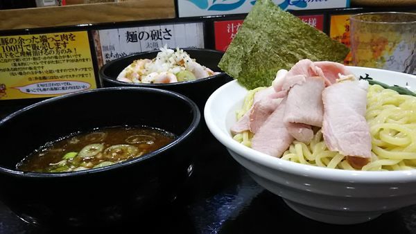 「魚貝つけ麺 (大盛り)」@横道の写真