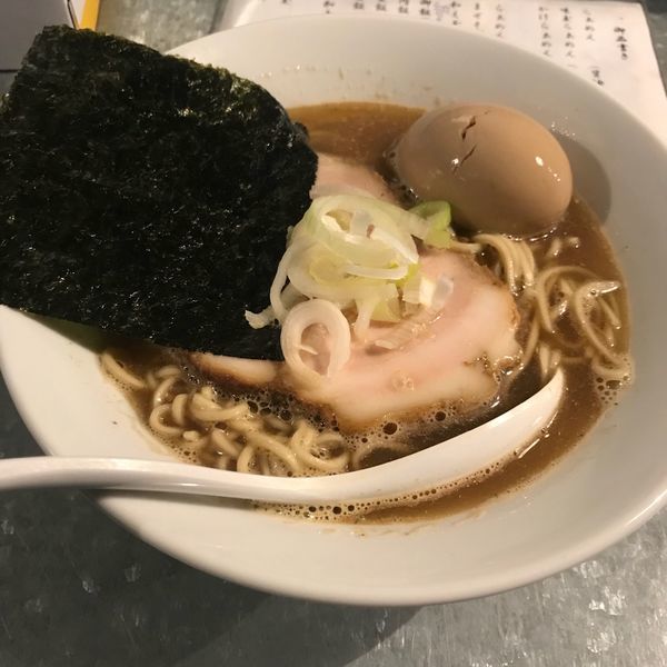 「味玉らーめん」@らぁめん家 有坂の写真