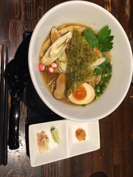 「秋色+さんま麺 850+200円」@麺や 蒼 AOIの写真
