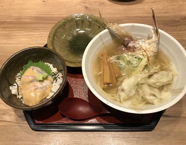 「真鯛の潮 特上セット」@麺や Co粋の写真