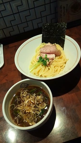 「生姜醤油つけ麵（２５０ｇ）７８０円」@生姜醤油専門 我武者羅 代々木店の写真