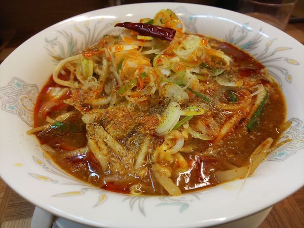 「野菜マーラー麺」@ラーメン餃子 なか屋の写真