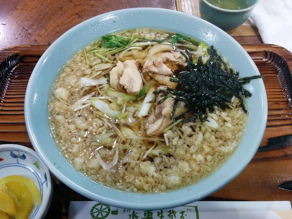 「鳥中華　700円」@手打ち 水車生そばの写真