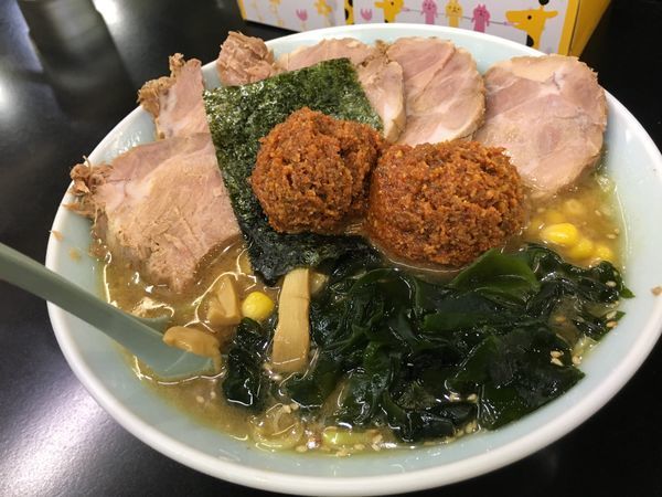 「からし麺 中辛」@大雄 永谷店の写真