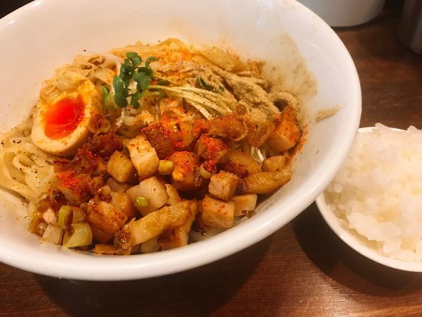 「(限定)煮干まぜそば」@えびす丸の写真