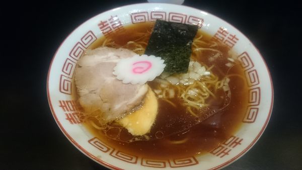 「中華そば(680円)」@自家製麺 KANARIの写真