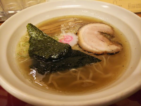 「白醤油らーめん」@らーめん我礫の写真