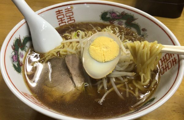 「ラーメン(600円)」@中華料理 喜楽の写真