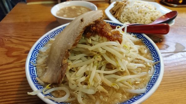 「角ふじ+チャーハン」@角ふじ 心麺の写真