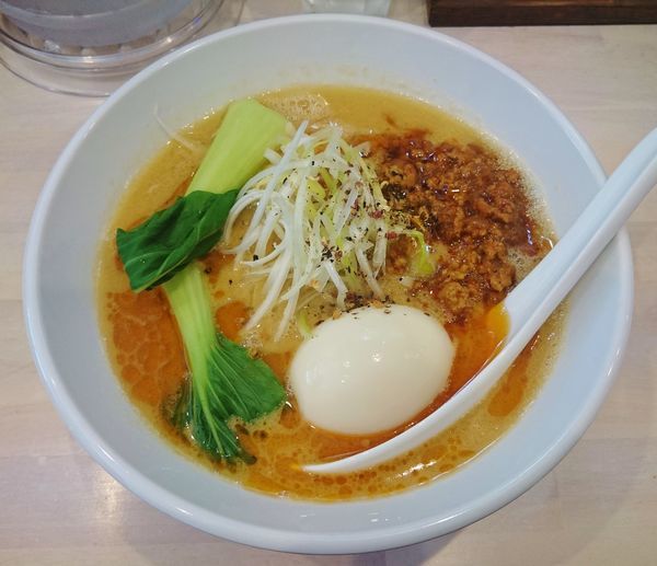 「鶏白湯担々麺  900円」@濃厚鶏出汁拉麺 吉法師 KIPPOSHIの写真