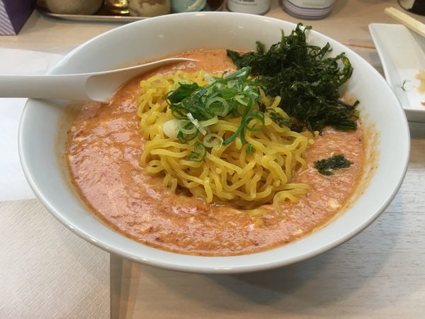 「濃厚海老味噌タンタンメン」@奴が愛したタンタンメン メーギ・テントーチの写真