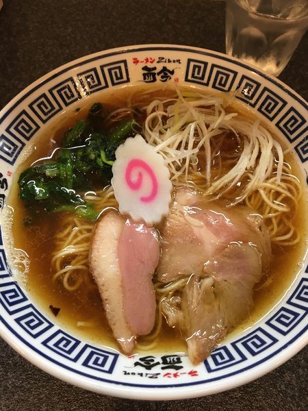 「あっさり鶏醤油」@ラーメンzikon 而今 中之島フェスティバルプラザ店の写真
