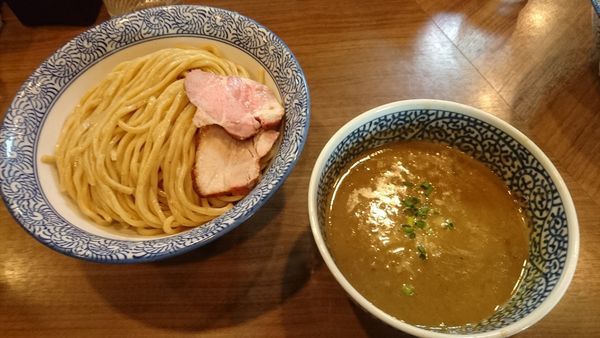 「極濃煮干しつけ麺(大)」@煮干しつけ麺 宮元の写真