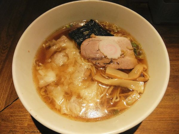 「ワンタンメン（650円）」@中華屋 啓ちゃんの写真