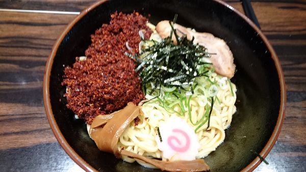 「地獄油そば 特盛」@油そば専門店 ぶらぶら 横浜本店の写真