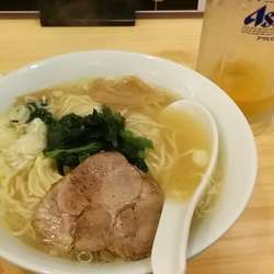 支那そば 塩  生ビール  水餃子