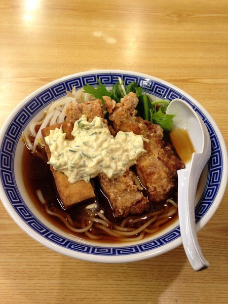 「おためしかぐわしらーめん(ラーパス700円)」@うまい唐揚げらーめん かぐわしの写真