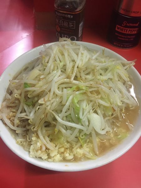「小ラーメン  ニンニク多め➕ カラメ」@ラーメン二郎 松戸駅前店の写真