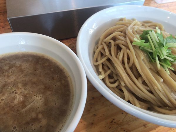 「濃厚つけ麺＋チャーシュー丼(小)」@つけ麺二代目いさおの写真