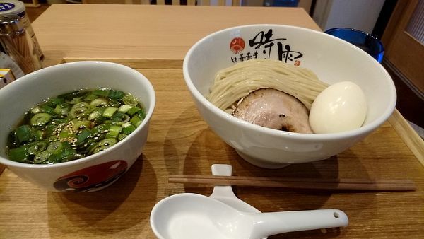 「ホロホロ南蛮雉つけ蕎麦醤油 味卵」@中華蕎麦 時雨の写真