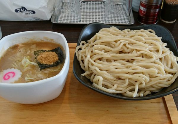 「もりそば 中盛 ラーパス味玉」@中華そば・もりそば 順風の写真