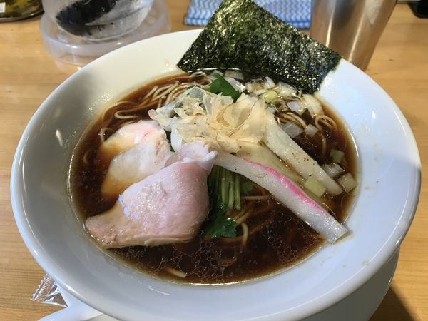 「鶏SOBA」@むぎとオリーブ マーチエキュート神田万世橋店の写真