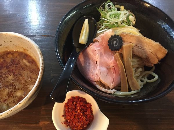 「肉鰹つけめん850円」@らーめん 虎テツの写真