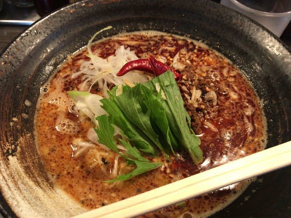 「烈炎担担麺【840円】」@四川麺条香氣の写真