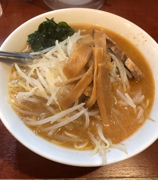 「味噌ラーメン（固め￥800）」@えぞ菊 御徒町店の写真