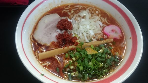 「旨辛らーめん(850円)」@自家製麺SHINの写真