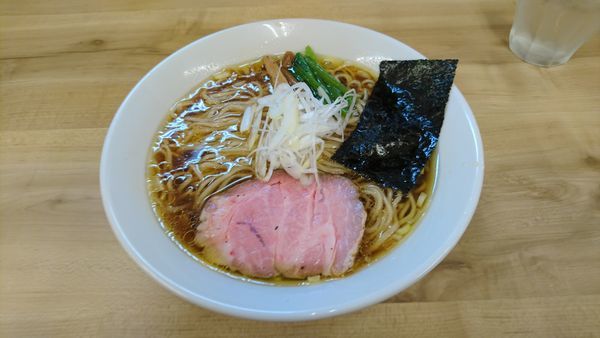 「鶏だし醤油らぁめん 650円 + チャーシュー丼 250円」@麺処 有彩の写真