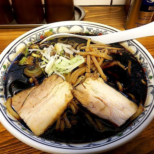 「【限定】生姜ブラック＋ライス」@くじら食堂の写真