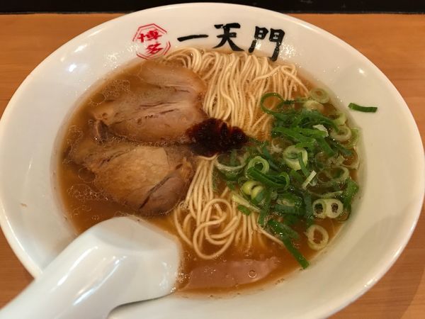 「ラーメン 青ダレ  600円」@博多ラーメン一天門の写真