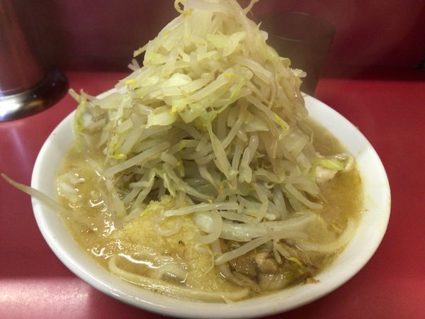 「小ラーメン ヤサイニンニクアブラ」@ラーメン二郎 ひばりヶ丘駅前店の写真