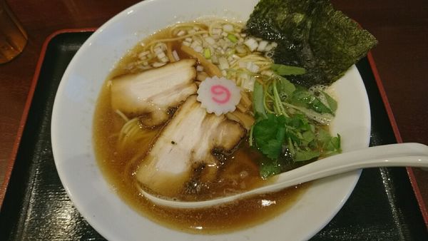 「白片口煮干の煮干し中華そば_700円」@麺屋 甍の写真