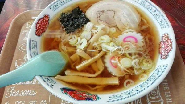 「￥550　ラーメン」@さのや そば店の写真