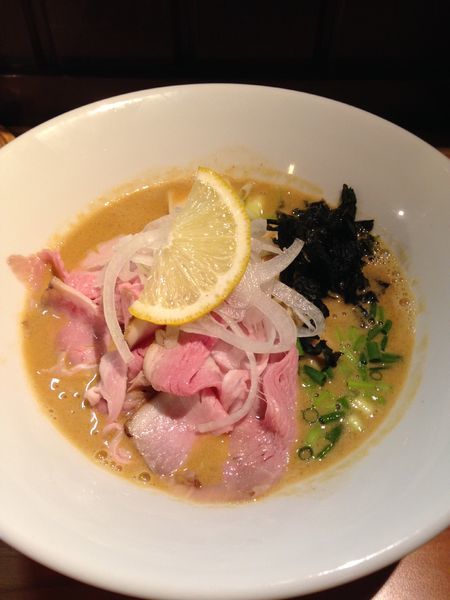 「鮟肝煮干し  900円」@中華そば 先崎の写真