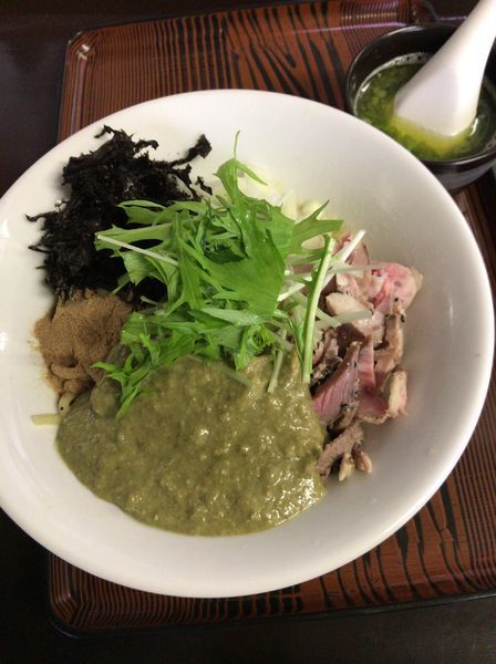 「牡蠣のまぜそば 850円」@と多゛食堂の写真