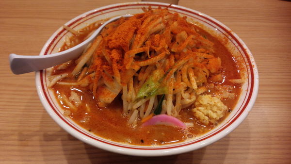 「辛激タンメン辛さ3倍」@東京タンメン トナリ 西葛西店の写真