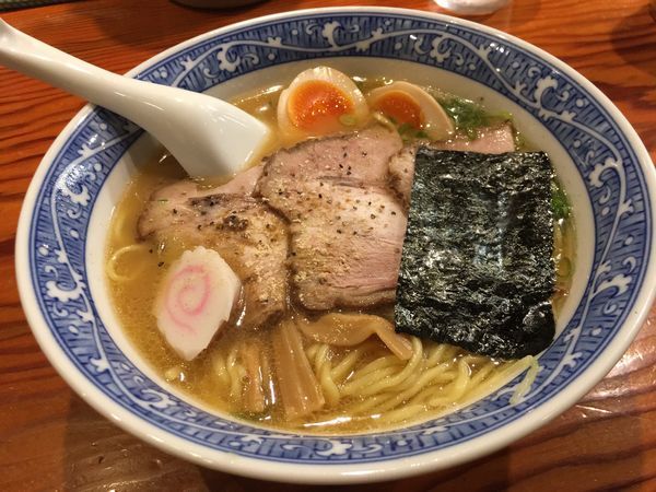 「特製中華そば」@中華そば 青葉 狭山店の写真