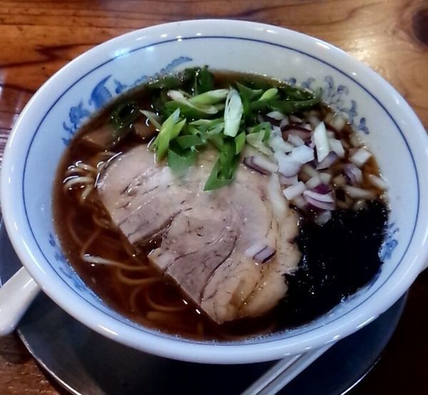 「煮干中華そば」@中華そば 一楽の写真