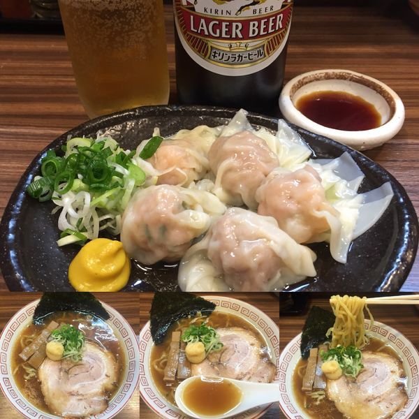 「生姜ラーメン550円他」@ラーメン 西ちゃんの写真