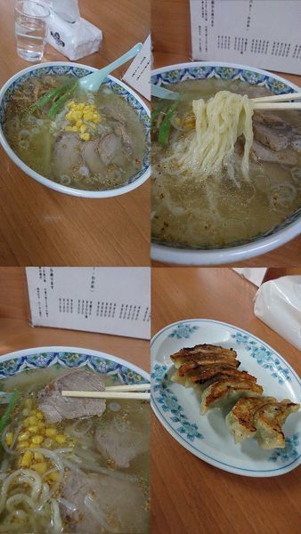 「『塩チャーシュー+ぎょうざ(￥900+320)』」@龍正の写真