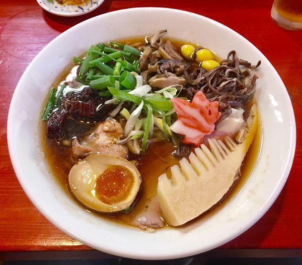 「秋刀魚節ラーメン 850円」@讃岐ラーメン はまんど横須賀の写真