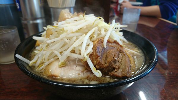 「小ラーメン  カタメヤサイアブラ」@ラーメン二郎 めじろ台店の写真