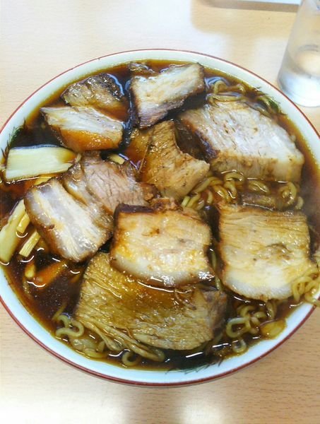 「チャーシュー麺 900円」@梅乃家の写真